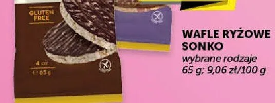 Wafle ryżowe wybrane rodzaje promocja w ABC