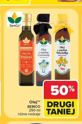 Olej dla dzieci Semco promocja w Carrefour