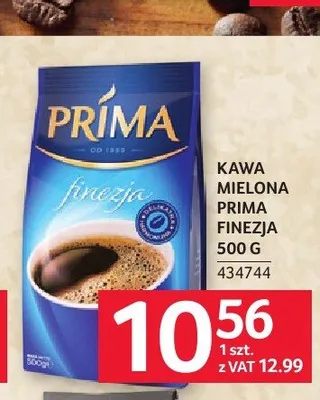 Kawa mielona Prima Finezja promocja w Selgros