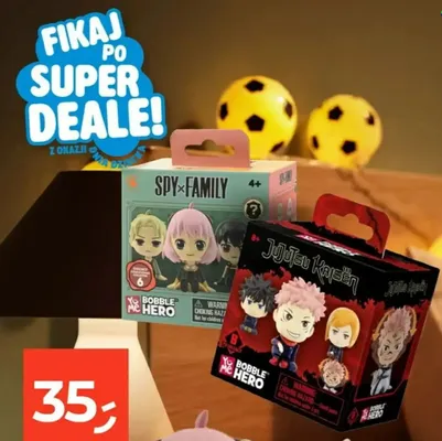 Figurka kolekcjonerska YuMe Bobble Hero Spy x Family promocja w Dealz