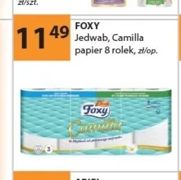 Papier toaletowy Foxy Camilla promocja w Drogerie Laboo