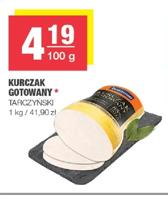 Kurczak gotowany Tarczyński promocja w SPAR
