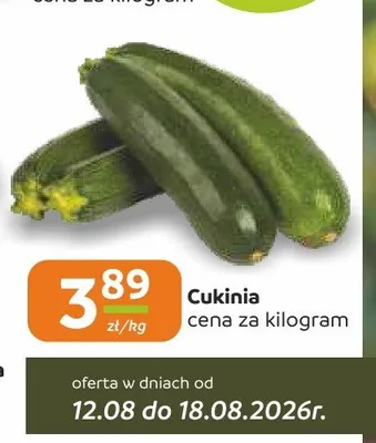 Cukinia promocja w Społem Częstochowa