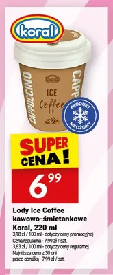 Lody Ice Coffee kawowo-śmietankowe Koral promocja w Twój Market