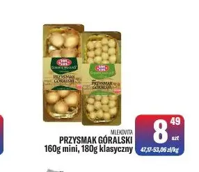 Przysmak Góralski mini Mlekovita promocja w Tomi Markt