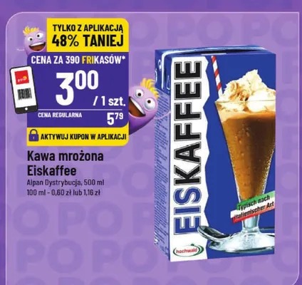Kawa mrożona Eiskaffee różne rodzaje promocja w POLOmarket