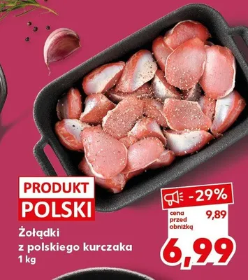 Żołądki z polskiego kurczaka promocja w Kaufland