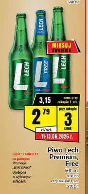 Piwo Lech promocja w Premium Nasz Sklep