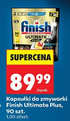 Kapsułki do zmywarki Ultimate Plus, 90 szt. promocja w Biedronka