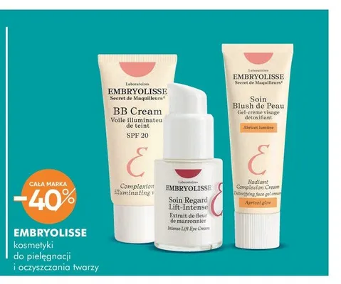 Kosmetyki do pielęgnacji i oczyszczania twarzy Embryolisse promocja w Super-Pharm