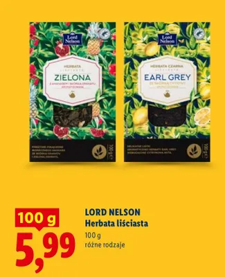 Herbata liściasta  promocja w Lidl