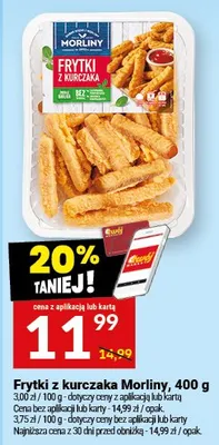 Frytki z kurczaka Morliny promocja w Twój Market