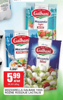Mozzarella Galbani Lactalis promocja w Bingo