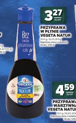 Przyprawa w płynie Vegeta Natur promocja w Stokrotka
