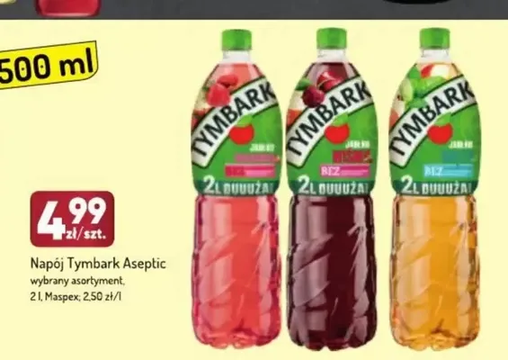Napój Tymbark Jabłko Mięta promocja w Avita