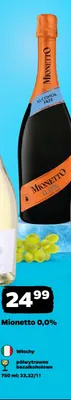 Wino bezalkoholowe Mionetto promocja w Netto