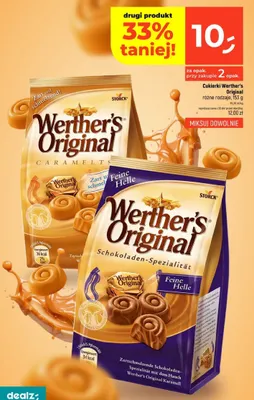 Cukierki Werther's Original Feine Helle promocja w Dealz