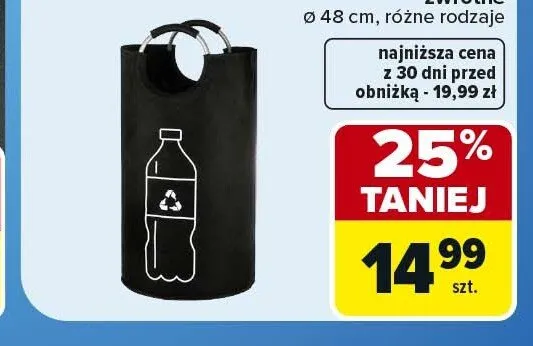 Torba na butelki zwrotne promocja w Carrefour