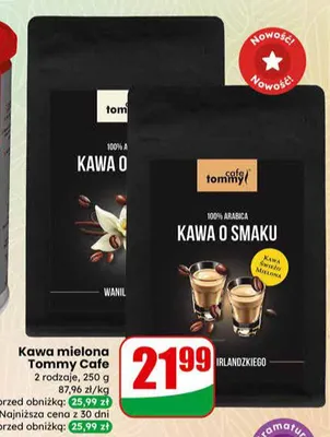 Kawa mielona 2 rodzaje promocja w Dino