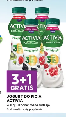Jogurt do picia Activia suszona śliwka promocja w Stokrotka