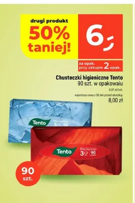 Chusteczki higieniczne Tento promocja w Dealz