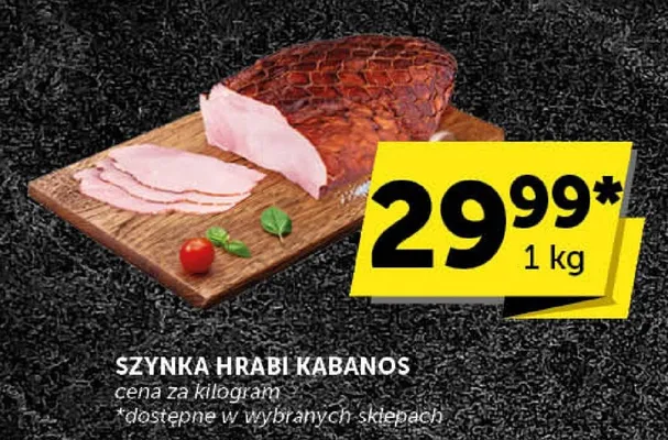 Szynka hrabi Kabanos promocja w Groszek