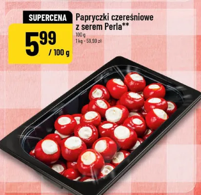 Papryczki czereśniowe z serem Perla promocja w POLOmarket