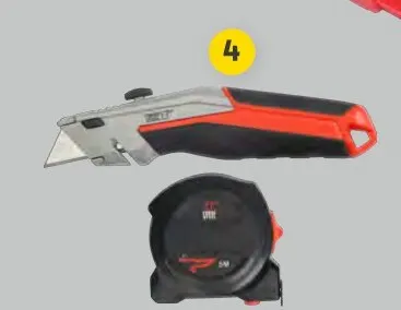 Zestaw nóż + miara zwijana 5 m Forge Steel promocja w Castorama