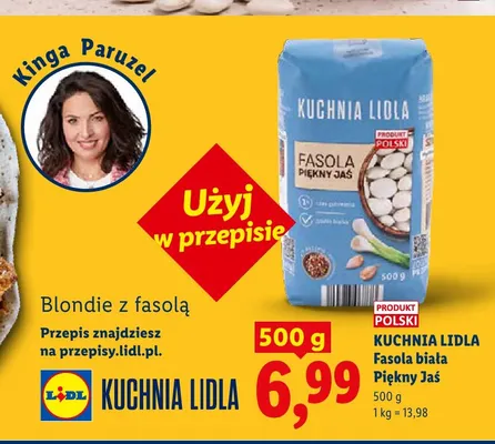 Fasola biała Piękny Jaś Kuchnia Lidla promocja w Lidl