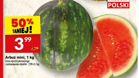 Arbuz mini promocja w Twój Market