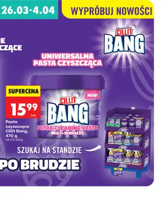 Pasta czyszcząca, 470 g promocja w Biedronka