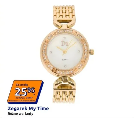 Zegarek my time promocja w Action
