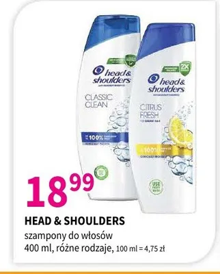 Szampon do włosów Head & Shoulders promocja w Drogerie Polskie