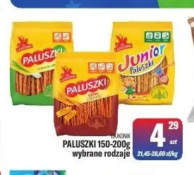 Paluszki Lajkonik promocja w Tomi Markt