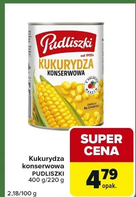 Kukurydza konserwowa promocja w Carrefour Express