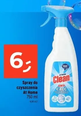 Spray do czyszczenia At Home Clean Anti Calc promocja w Dealz