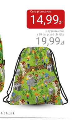 Worek na obuwie BackUp promocja w Smyk