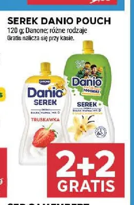 Serek Danio pouch wanilia promocja w Stokrotka