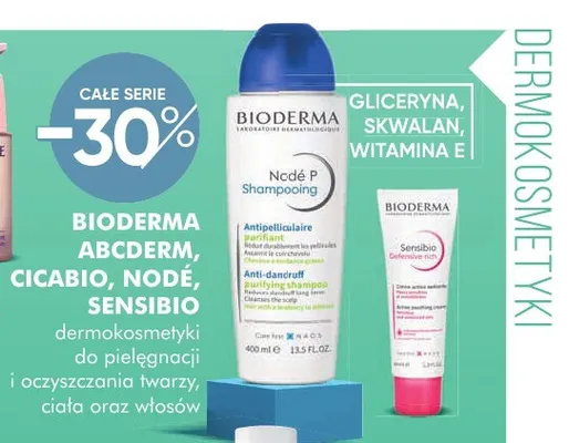 Dermokosmetyki Bioderma Abcderm Cicabio Nodé Sensibio promocja w Super-Pharm