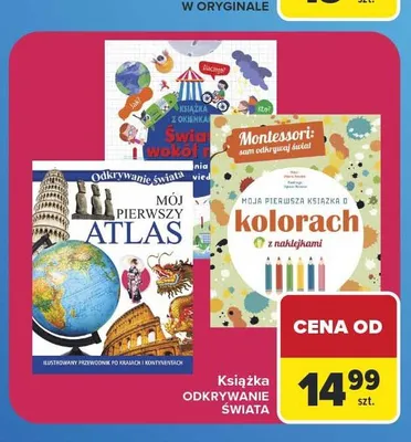 Książka Odkrywanie świata promocja w Carrefour