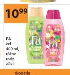 Żel pod prysznic Fa Flower Twist promocja w Drogerie Laboo