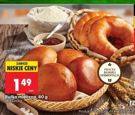 Bułka mleczna promocja w Biedronka