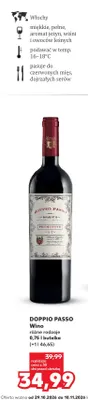 Wino Doppio Passo promocja w Kaufland