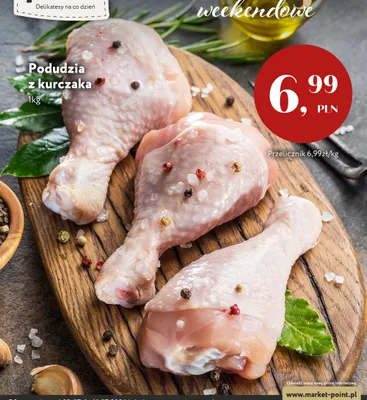 Podudzia z kurczaka promocja w Market Point