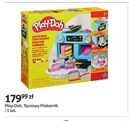 Ciastolina Play-Doh Tęczowy Piekarnik promocja w Empik