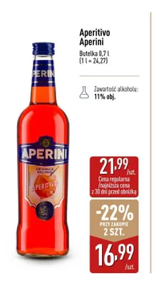 Aperitivo Aperini promocja w Aldi