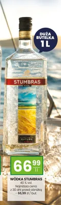 Wódka Stumbras 40% vol. promocja w Twój Market