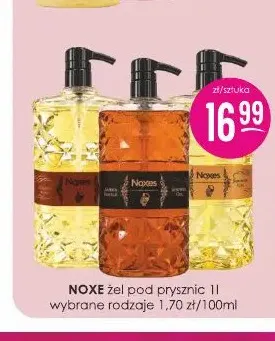 Żel pod prysznic Noxe promocja w Drogerie Jasmin