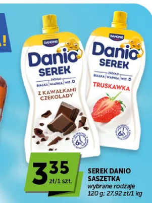 Serek Danio truskawkowy promocja w Euro Sklep