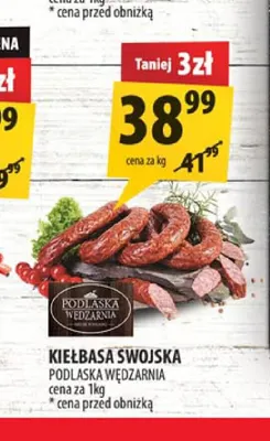 Kiełbasa swojska Podlaska Wędzarnia promocja w Arhelan